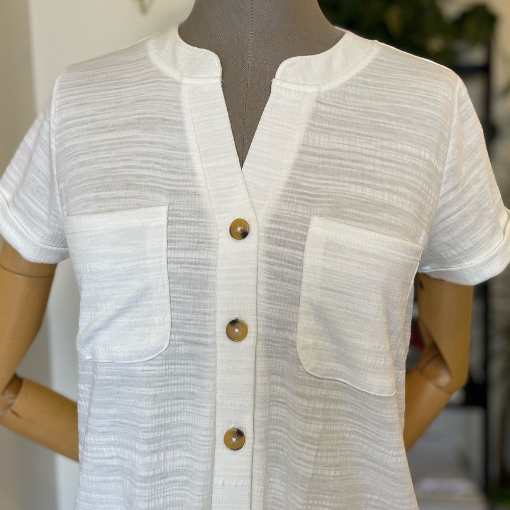 Cable & Gauge Button Up Shirt